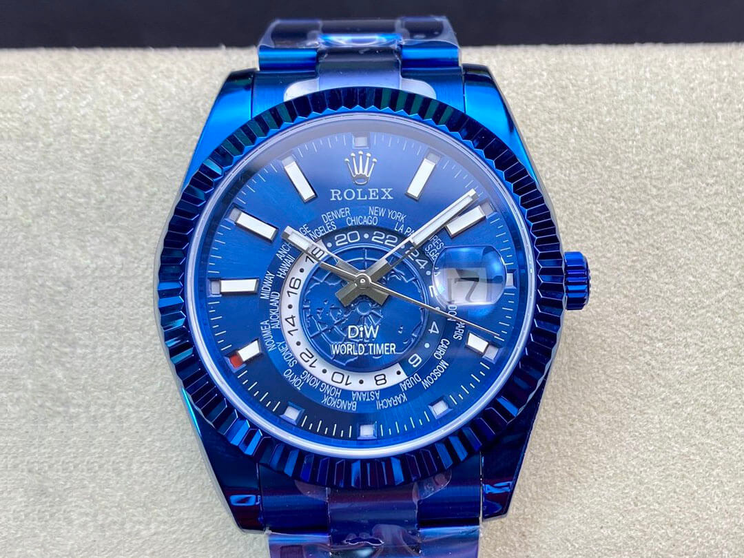 Replica R01ex Sky Dweller 40MM 1:1 Best Edition WWF Factory DIW Blue Dial
