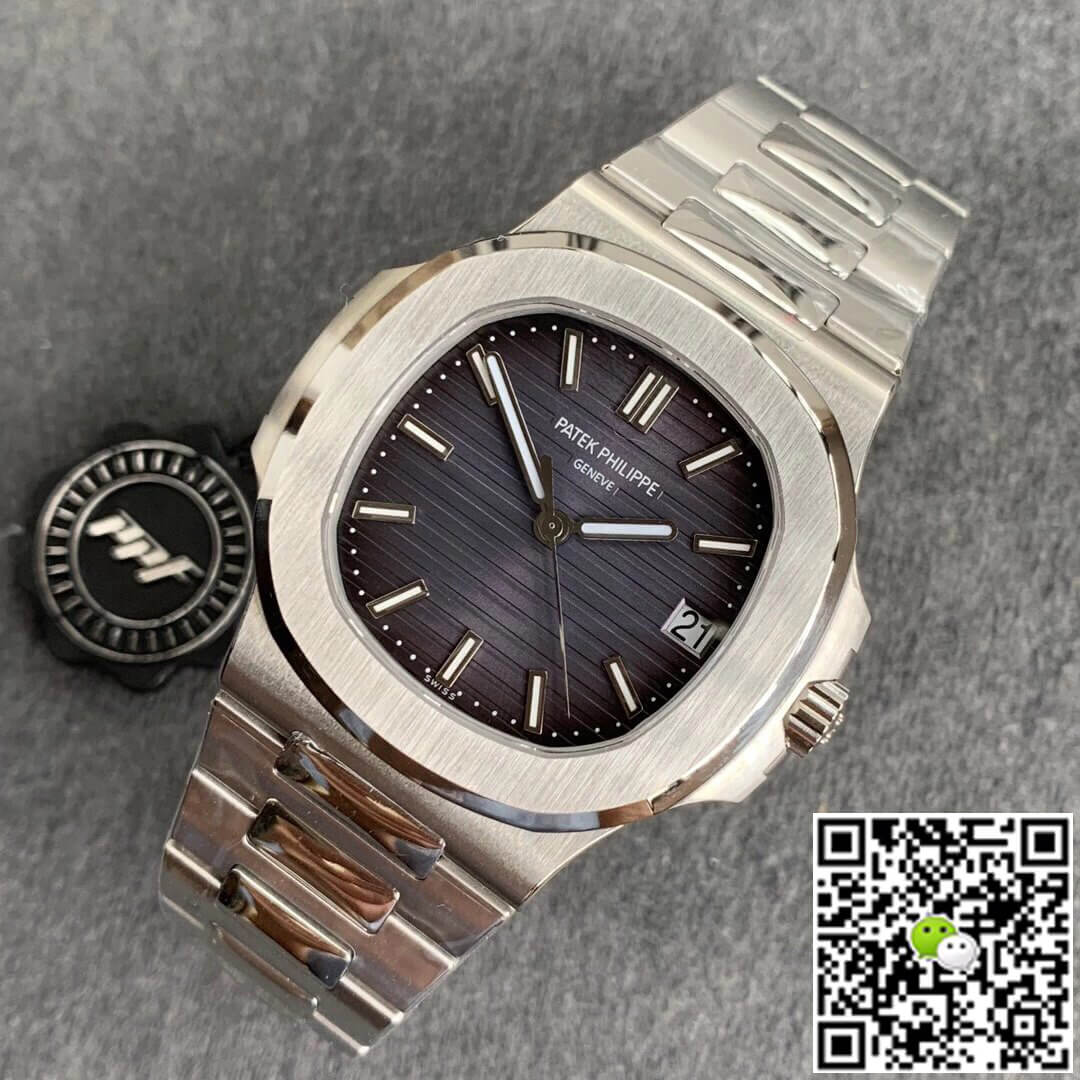 Replica Pat*k Phi1i*pe Nautilus 5711 1:1 Best Edition PPF Factory V4 Gray Dial Swiss ETA324
