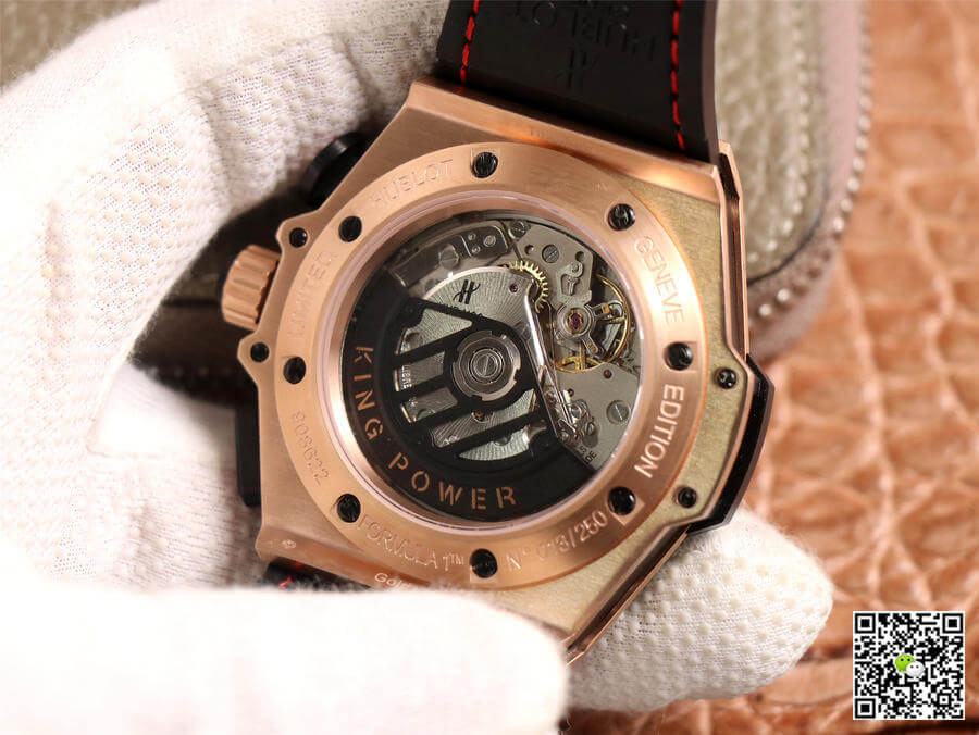 Hublot Replica King Power 703.ZM.1123.NR.FMO10 1:1 Best Edition V6 Factory Rose Gold
