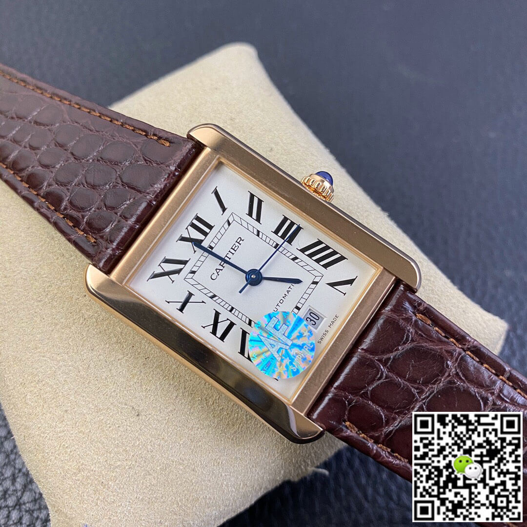 Replica Ca*t1er Tank W5200026 1:1 Best Edition AF Factory Rose Gold Case