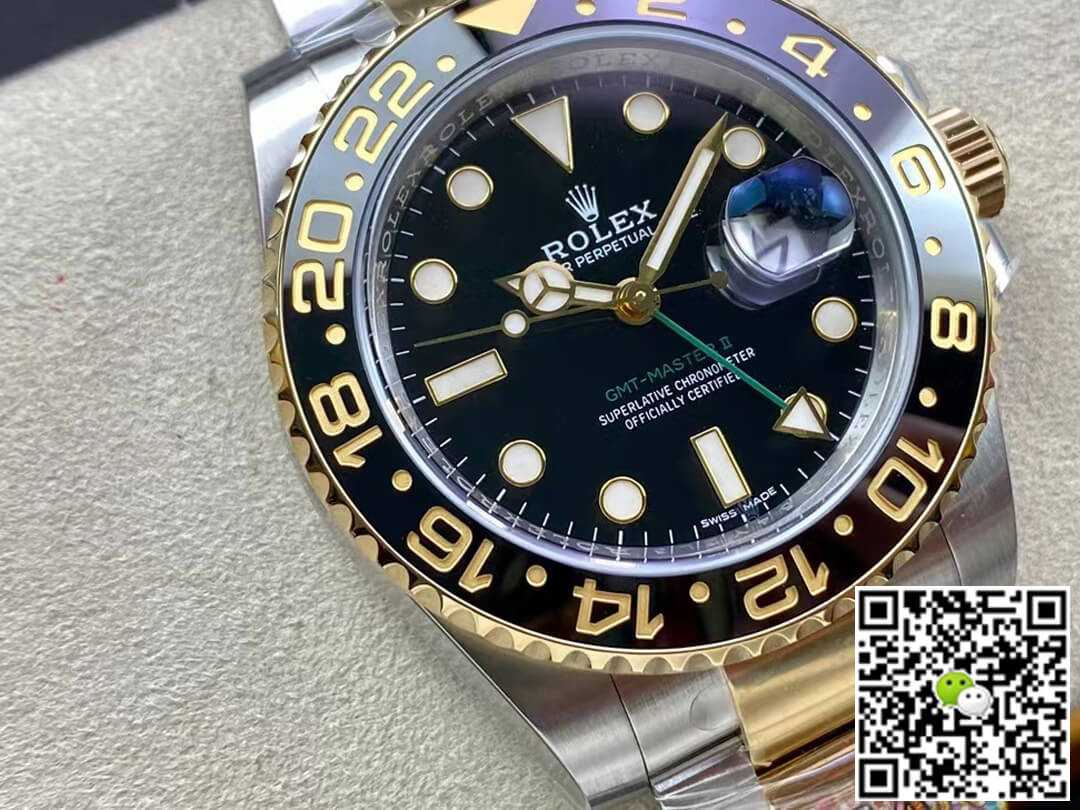 Replica R01ex GMT Master II 116713-LN-78203 1:1 Best Edition Clean Factory Black Dial