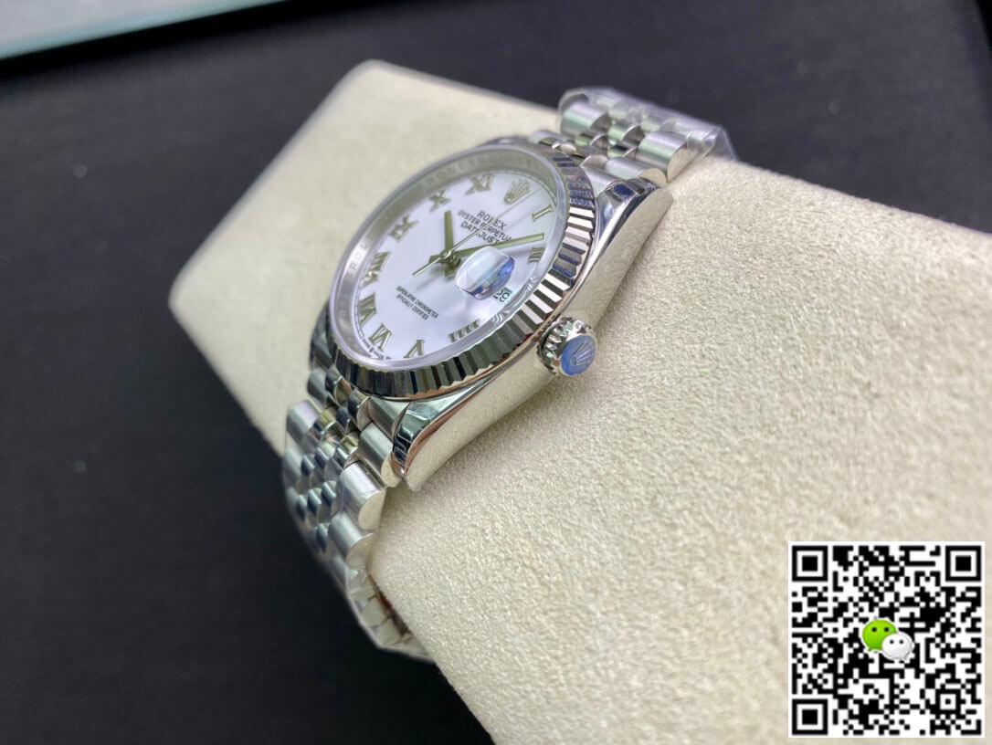 Replica R01ex Datejust M126234-0025 1:1 Best Edition EW Factory White Dial