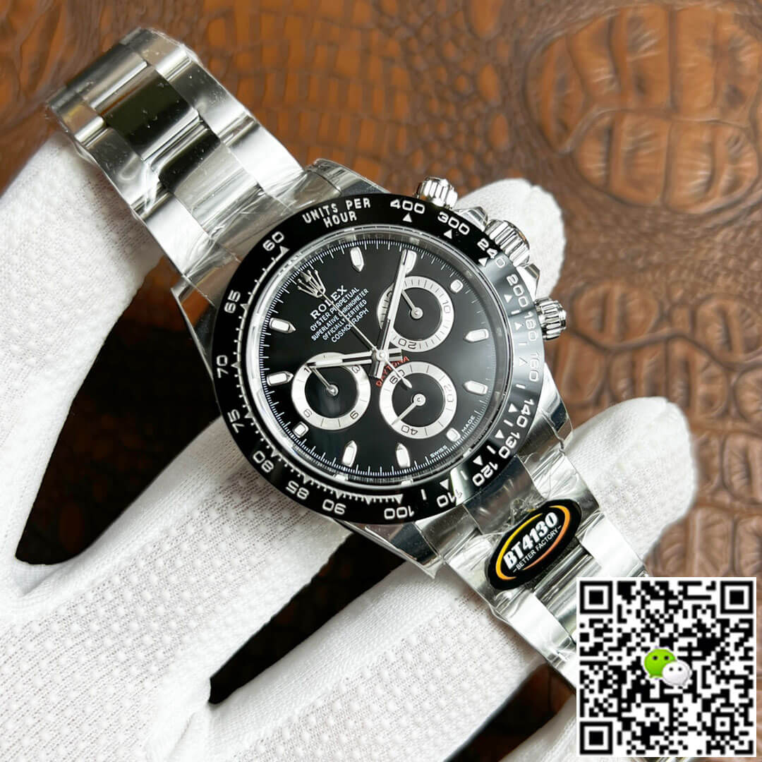Replica R01ex Daytona M116500LN-0002 1:1 Best Edition BT Factory Black Dial