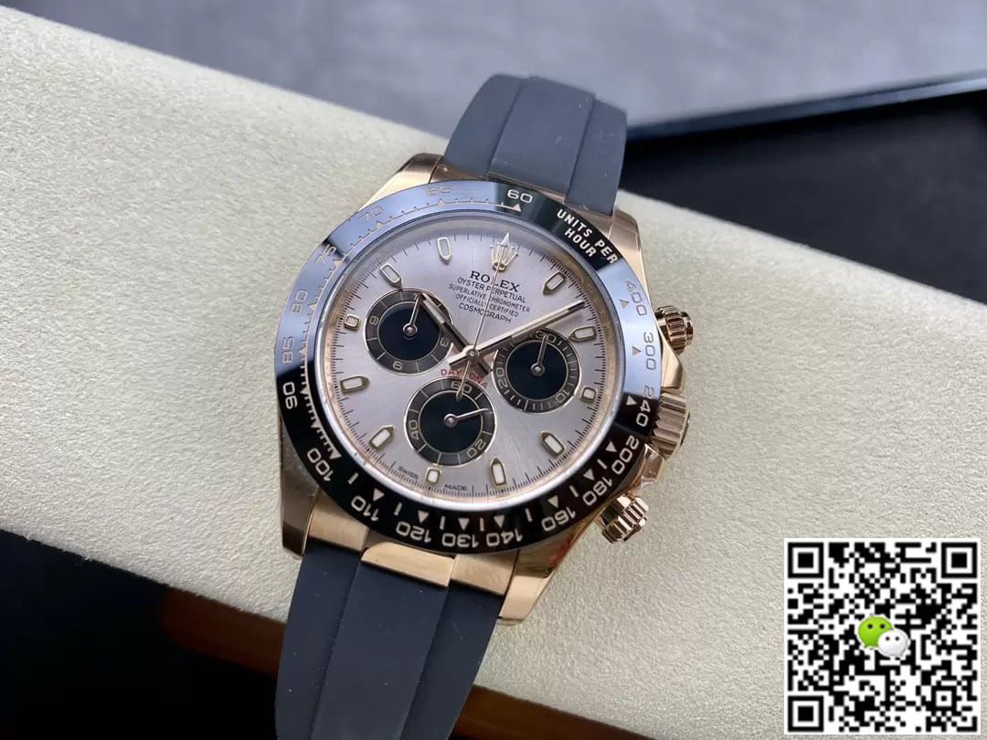 Replica R01ex Cosmograph Daytona M116515LN-0059 1:1 Best Edition Clean Factory Rubber Strap