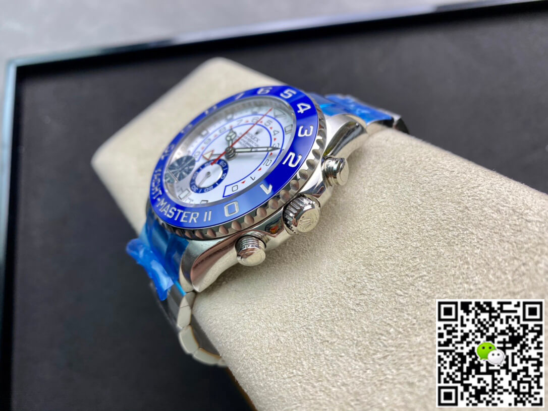 Replica R01ex Yacht-Master M116680-0002 1:1 Best Edition JF Factory White Dial
