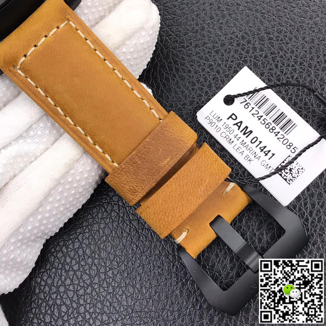 Pa*e*a1 Replica Luminor 1950 PAM01441 1:1 Best Edition VS Factory Black Dial