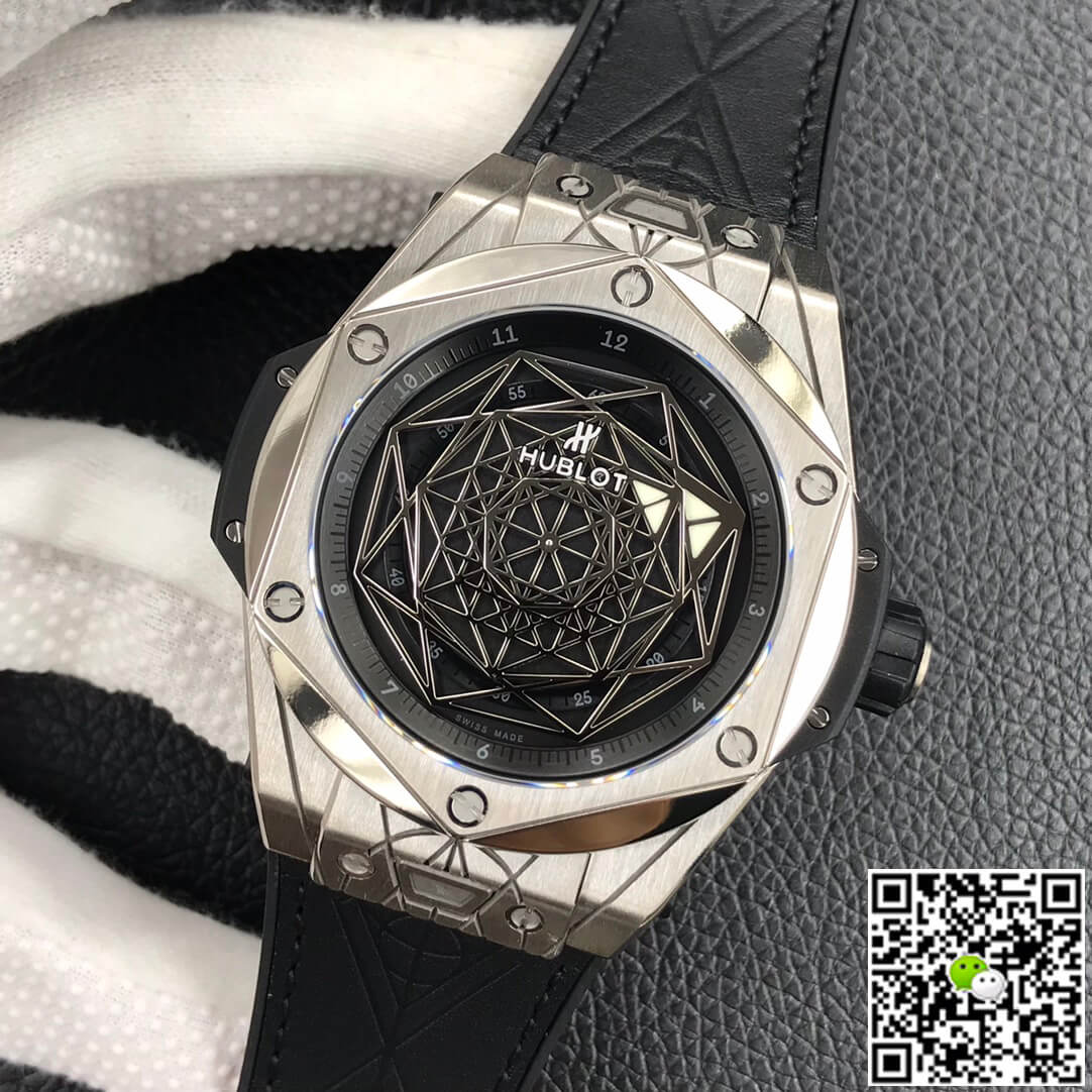 Replica Hublot Big Bang 415.NX.1112.VR.MXM16 1:1 Best Edition WWF Factory Black Dial