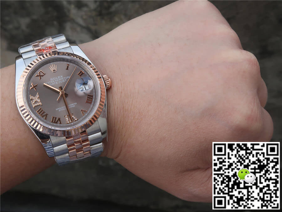 Replica R01ex Datejust M126231-0023 36MM 1:1 Best Edition GM Factory Grey Dial