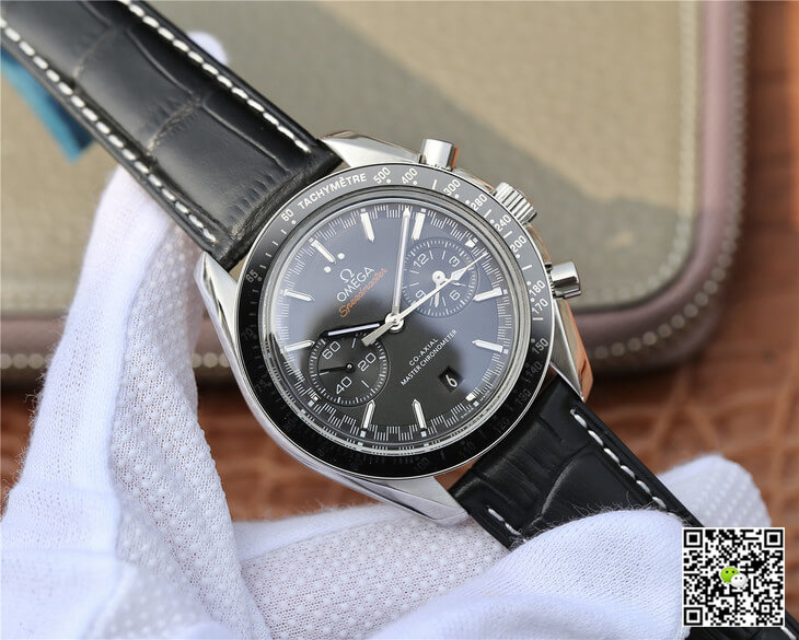 0me*ga Replica Speedmaster Racing Chronograph 329.33.44.51.01.001 1:1 Best Edition OM Factory Ceramic Bezel