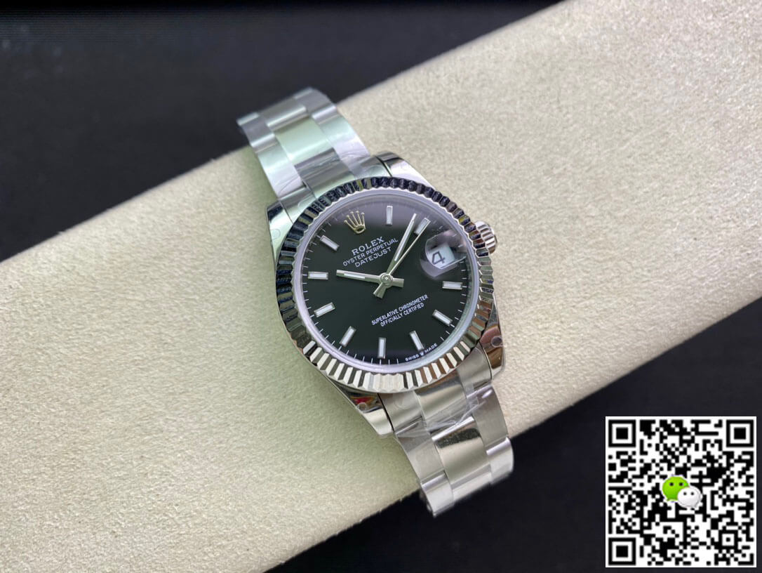 Replica R01ex Datejust M178274-0034 31MM 1:1 Best Edition EW Factory Black Dial