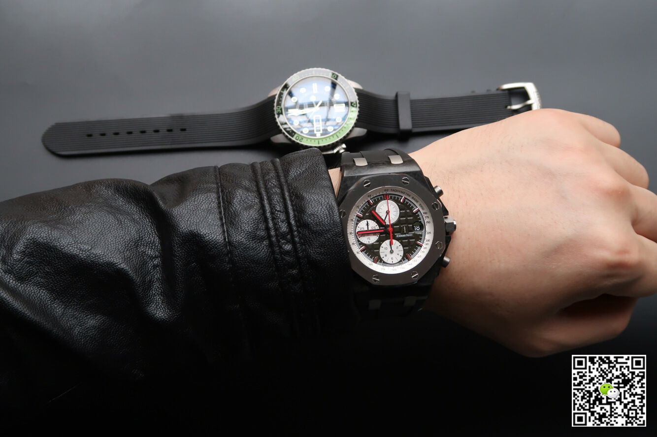 Replica Audemars P1g*et Royal Oak Offshore 26202AU.OO.D002CA.01 1:1 Best Edition JF Factory Dark Grey Dial