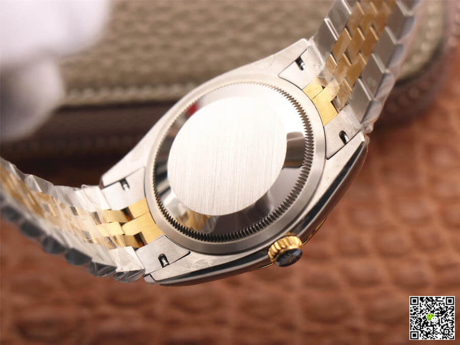 Replica R01ex Datejust M126233-0021 1:1 Best Edition EW Factory Yellow Gold Black Dial