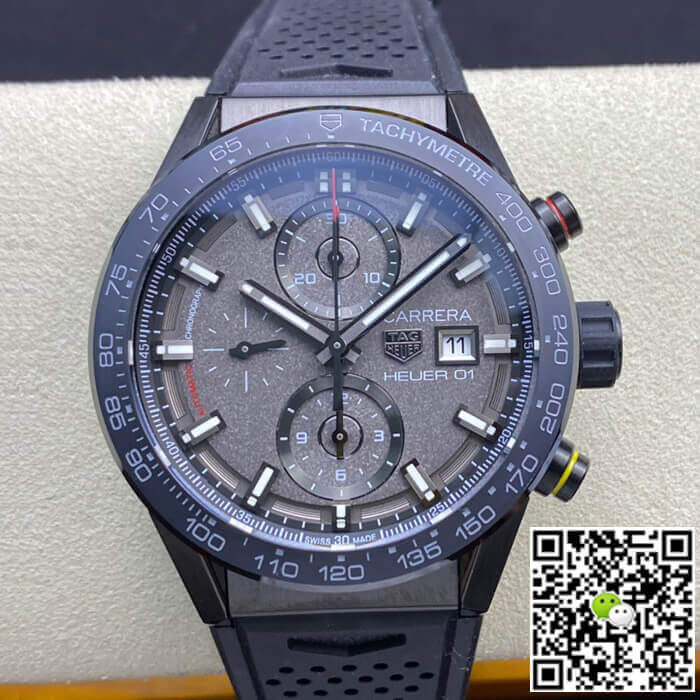 Replica TAG Heuer Carrera CAR201J.FT6087 1:1 Best Edition XF Factory Grey Dial