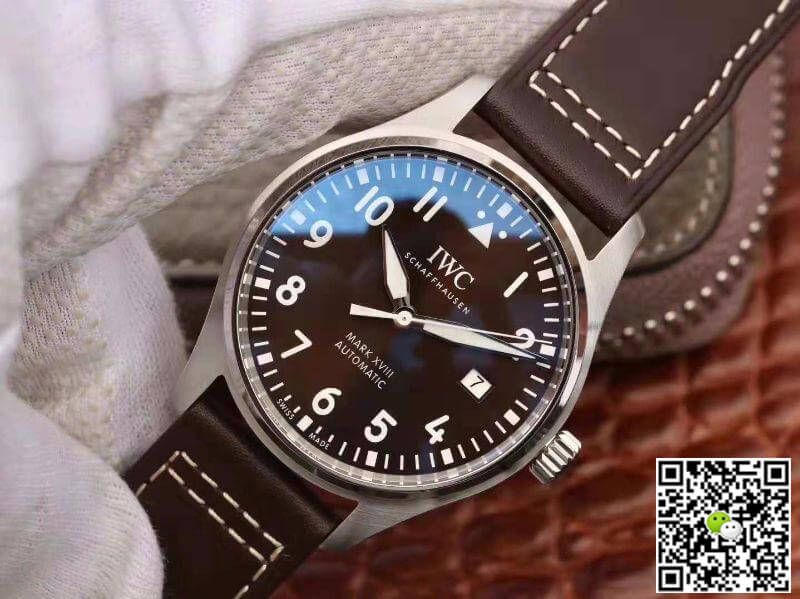 Replica IWC Pilot Mark XVIII IW327003 MKS Factory 1:1 Best Edition Swiss ETA2892 Brown Dial
