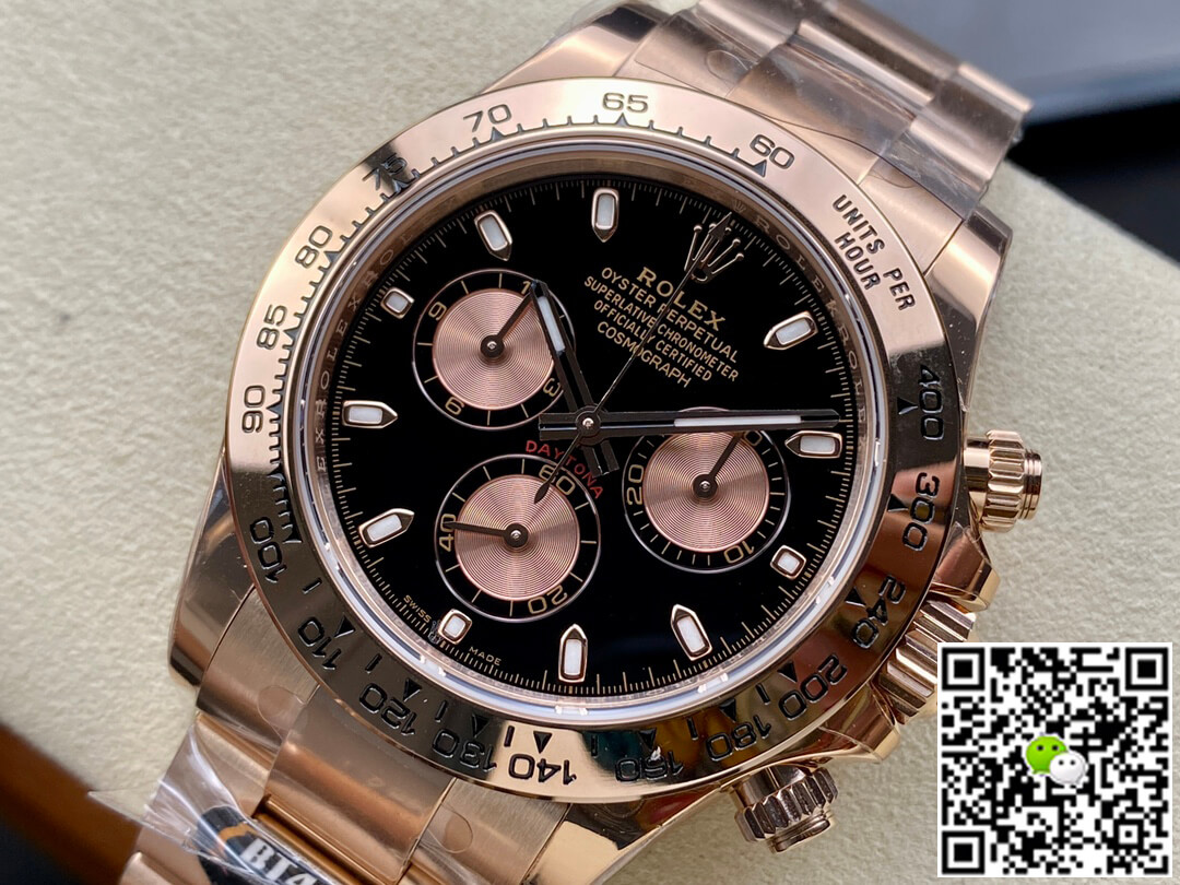 Replica R01ex Daytona M116505-0008 1:1 Best Edition BT Factory Black Dial