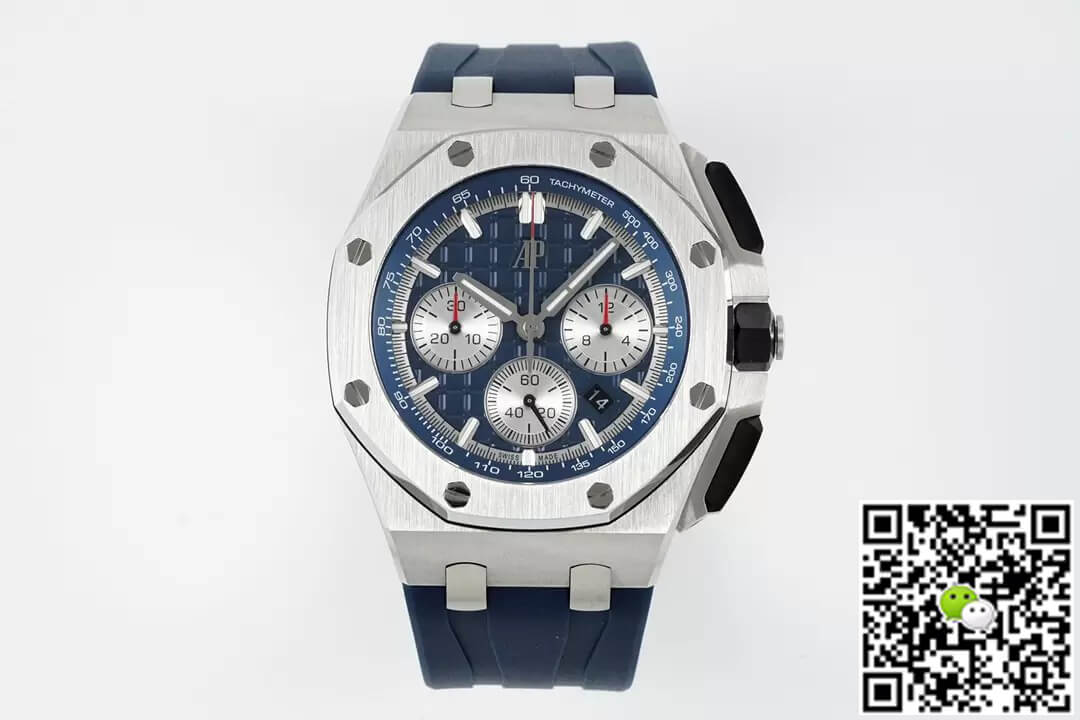 Replica Audemars P1g*et Royal Oak Offshore 26420TI.OO.A027CA.01 1:1 Best Edition APF Factory Blue Dial