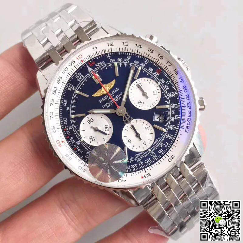 Replica Breitling Navitimer 01 AB012012/BB01/447A JF Factory 1:1 Best Edition Swiss ETA7750