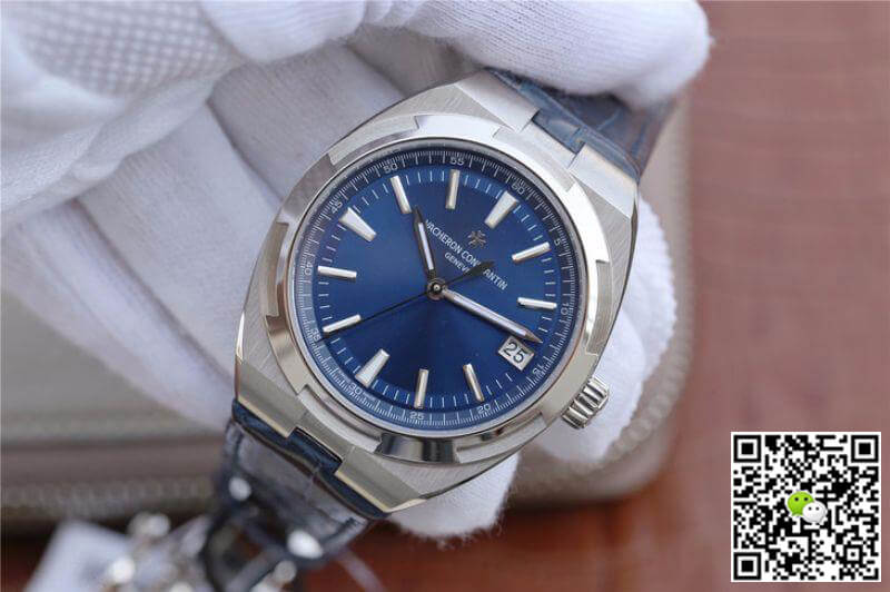 Vacheron C0nstan1n Replica Overseas 47040 JJ Factory 1:1 Best Edition Swiss ETA9015 Blue Dial
