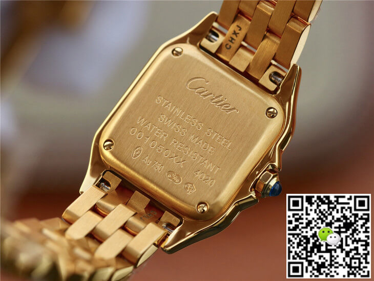Replica Panthere De Ca*t1er WGPN0008 1:1 Best Edition 8848 Factory Yellow Gold