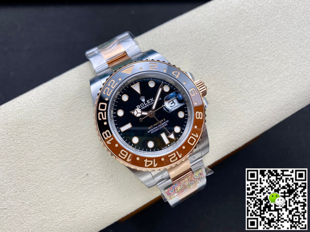Replica R01ex GMT Master II M126711chnr-0002 1:1 Best Edition Clean Factory Black Dial