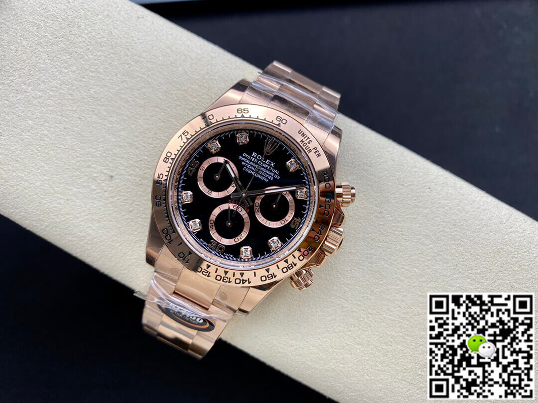 Replica R01ex Daytona M116505-0015 1:1 Best Edition BT Factory D1am0nd-set Dial