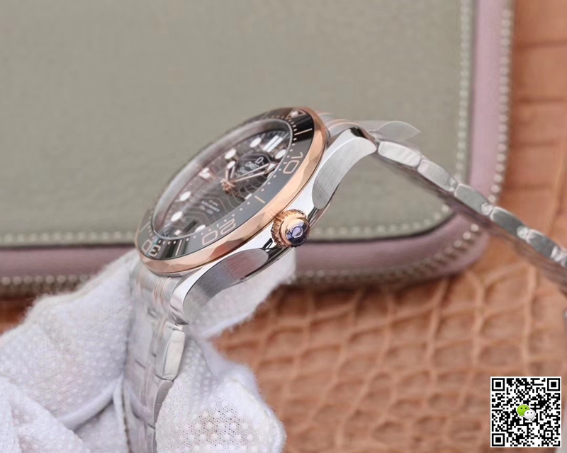 Replica 0me*ga Seamaster 210.20.42.20.01.001 1:1 Best Edition VS Factory Black Dial Swiss ETA8800