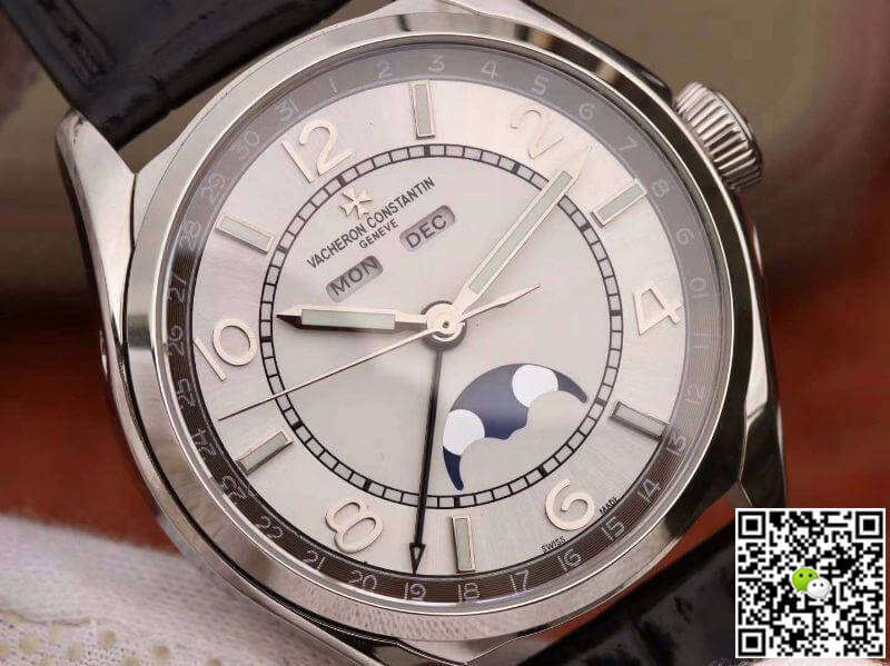 Replica Vacheron C0nstan1n FiftySix Day-Date 4000E/000A-B439 1:1 Best Edition Swiss ETA2460-QCL White Dial