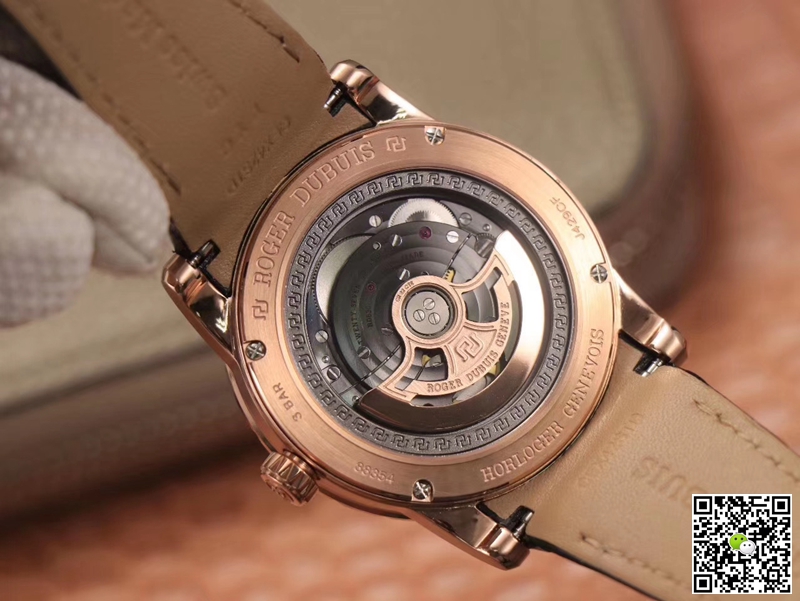 Replica Roger Dubuis Excalibur DBEX0537 1:1 Best Edition PF Factory Rose Gold Swiss ETA9015