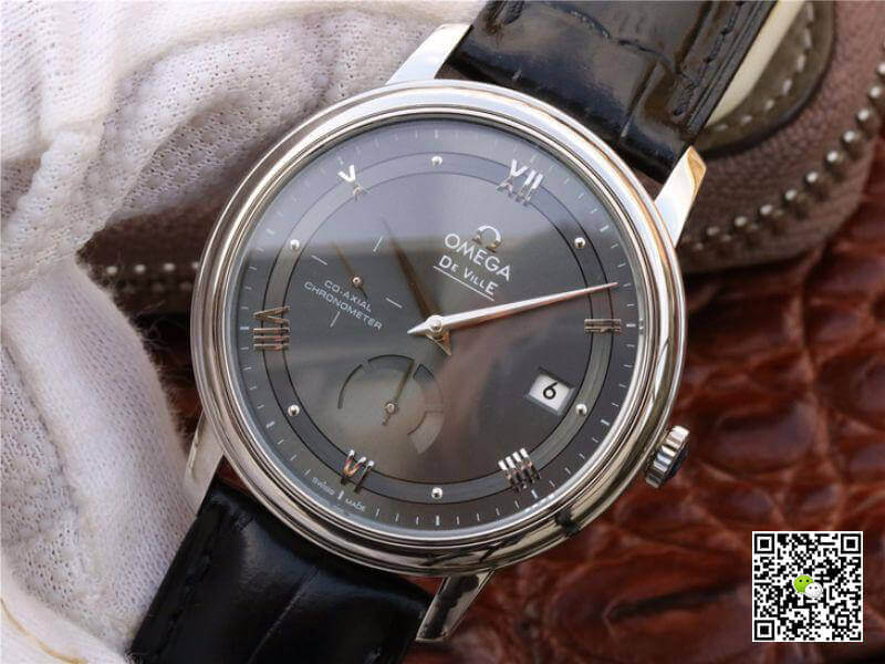 Replica 0me*ga De Ville Prestige 424.13.40.21.06.001 TW Factory 1:1 Best Edition Swiss ETA2824 Gray Dial