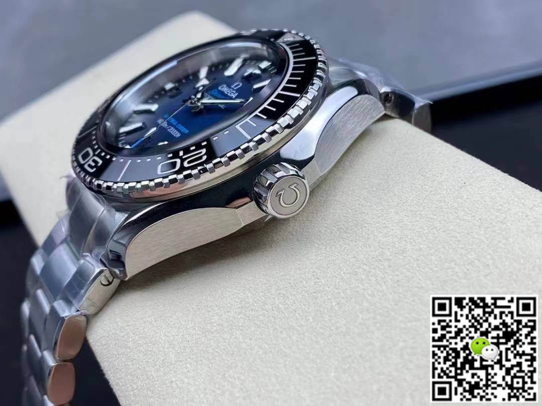 Replica 0me*ga Seamaster 215.30.46.21.03.001 1:1 Best Edition VS Factory Blue Dial