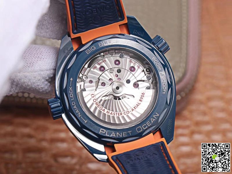 Replica 0me*ga Seamaster 215.92.46.22.03.001 1:1 Best Edition VS Factory Blue Ceramic Swiss ETA8906