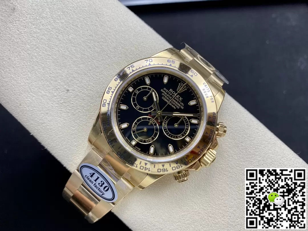 Replica R01ex Cosmograph Daytona M116508-0004 1:1 Best Edition Clean Factory Black Dial