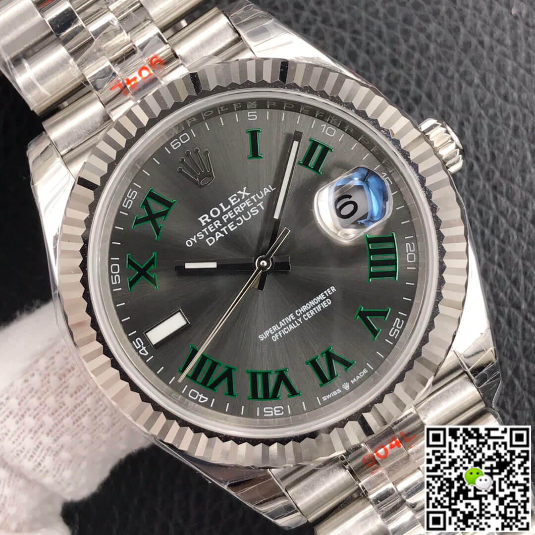 Replica R01ex Datejust M126334-0022 1:1 Best Edition EW Factory Dark Grey Gial
