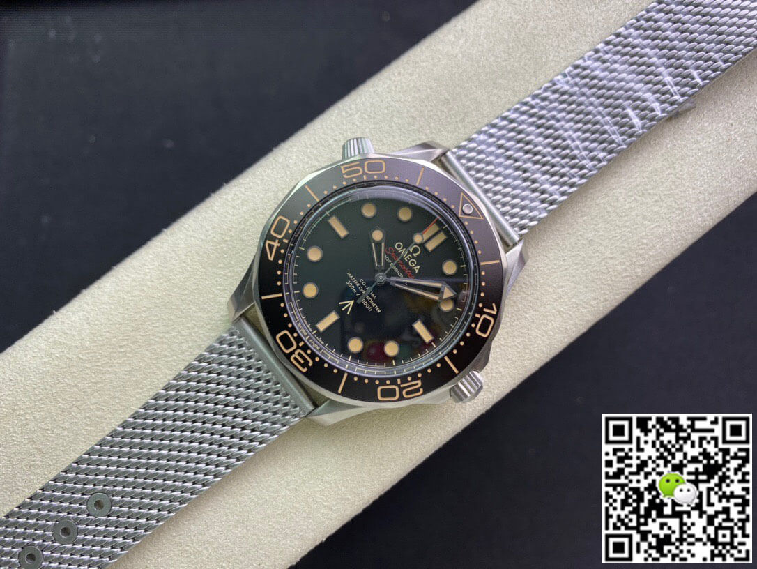 Replica 0me*ga Seamaster Diver 300M 007 Edition 210.90.42.20.01.001 1:1 Best Edition OR Factory Black Dial