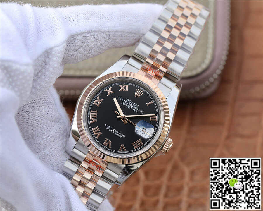 Replica R01ex Datejust 116231 36MM 1:1 Best Edition GM Factory Black Dial