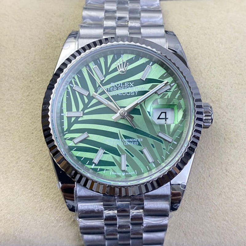 Replica R01ex Datejust M126234-0047 36MM 1:1 Best Edition VS Factory Green Dial