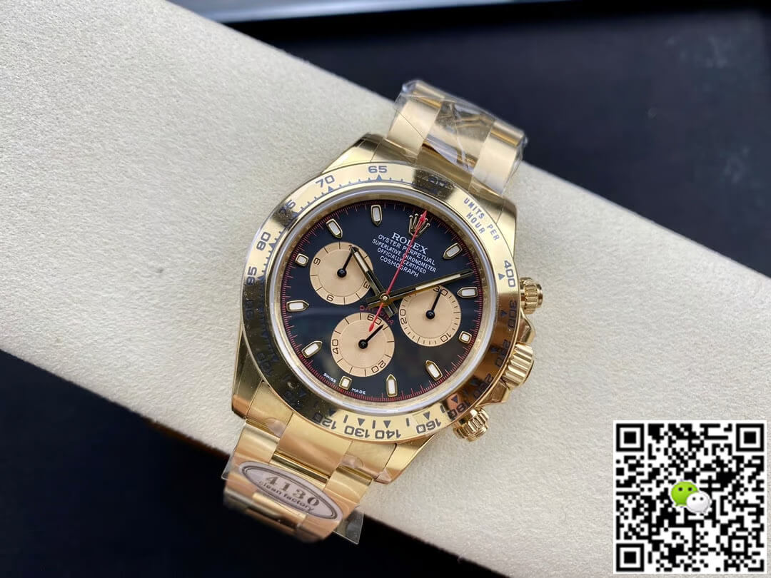 Replica R01ex Cosmograph Daytona M116508-0009 1:1 Best Edition Clean Factory Black Dial