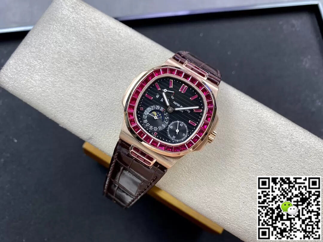 Replica Pat*k Phi1i*pe Nautilus 5724 1:1 Best Edition GR Factory Rose Gold Case