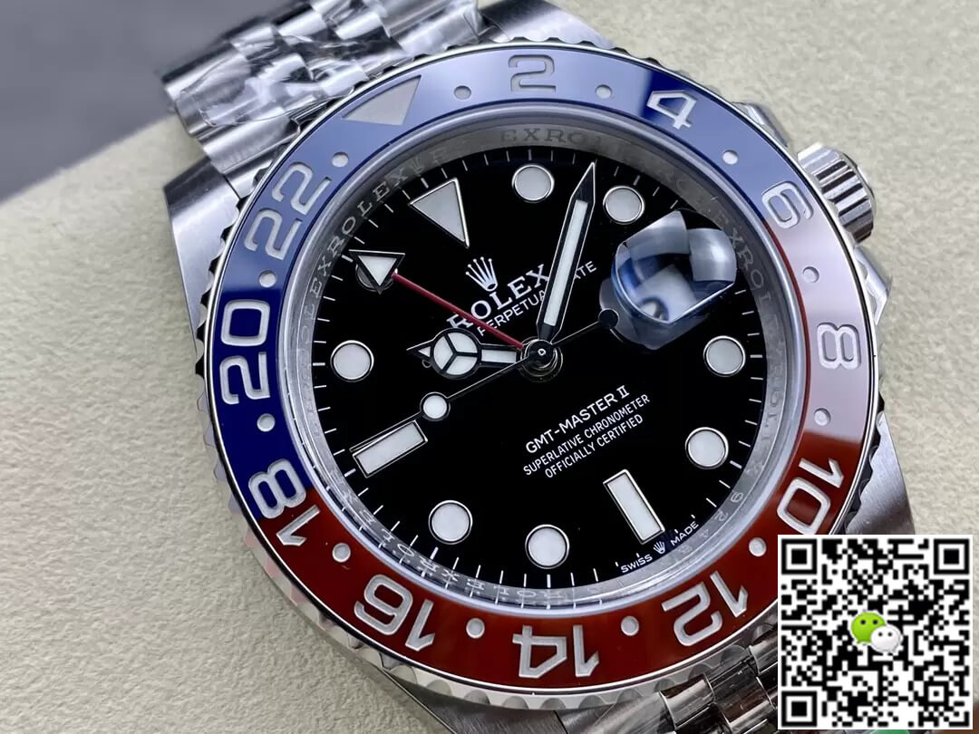 Replica R01ex GMT Master II M126710BLRO-0001 1:1 Best Edition C+ Factory Steel Strap