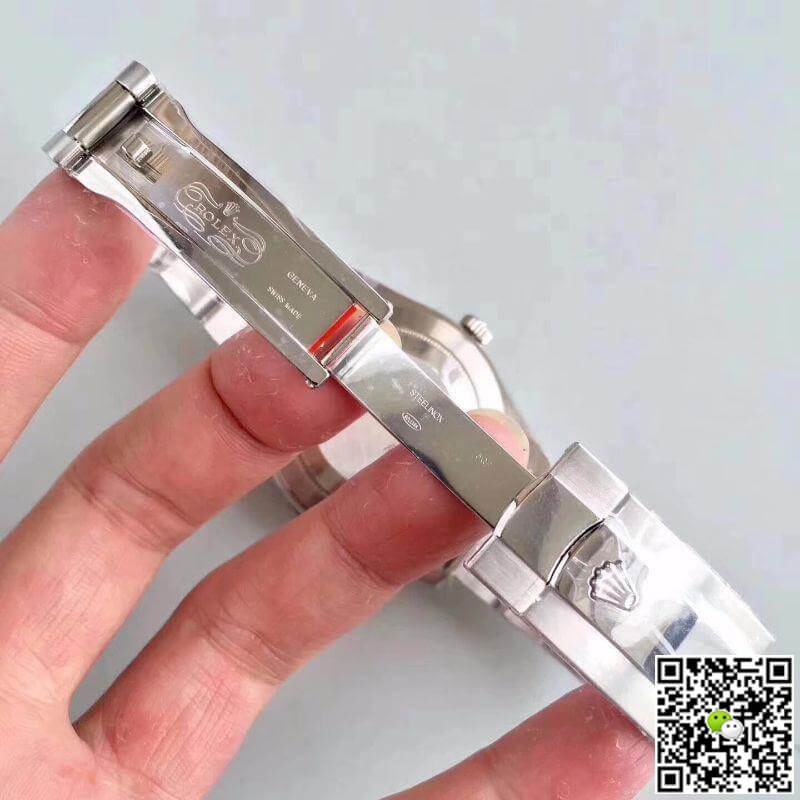 R01ex Dupe Datejust II 116334-0009 1:1 Best Edition Swiss ETA2836 Silver Dial D1am0nd Marker