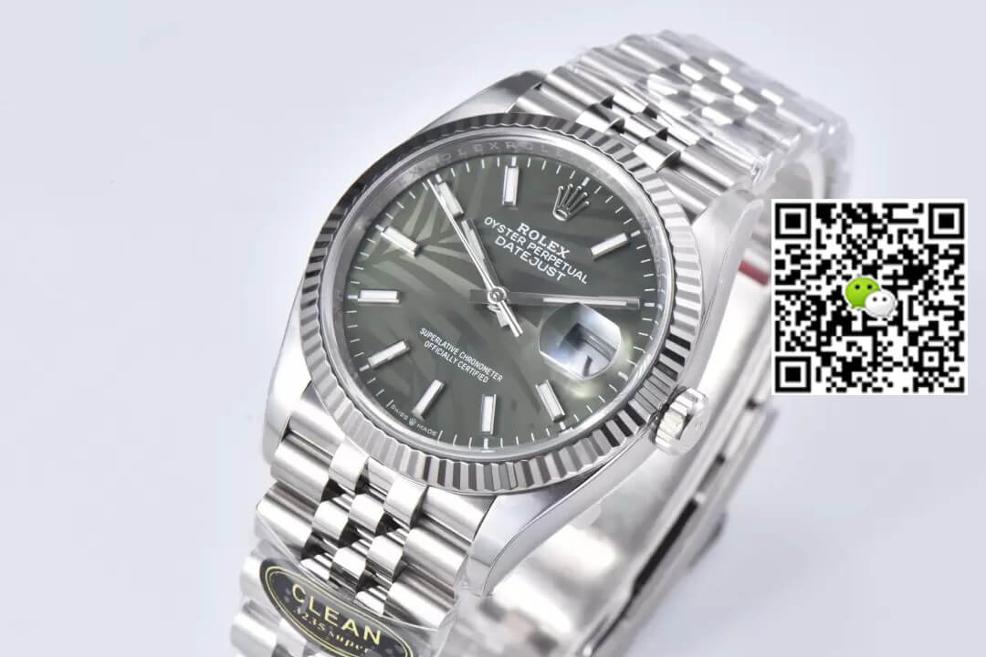 Replica R01ex Datejust M126234-0047 36MM 1:1 Best Edition Clean Factory Green Dial