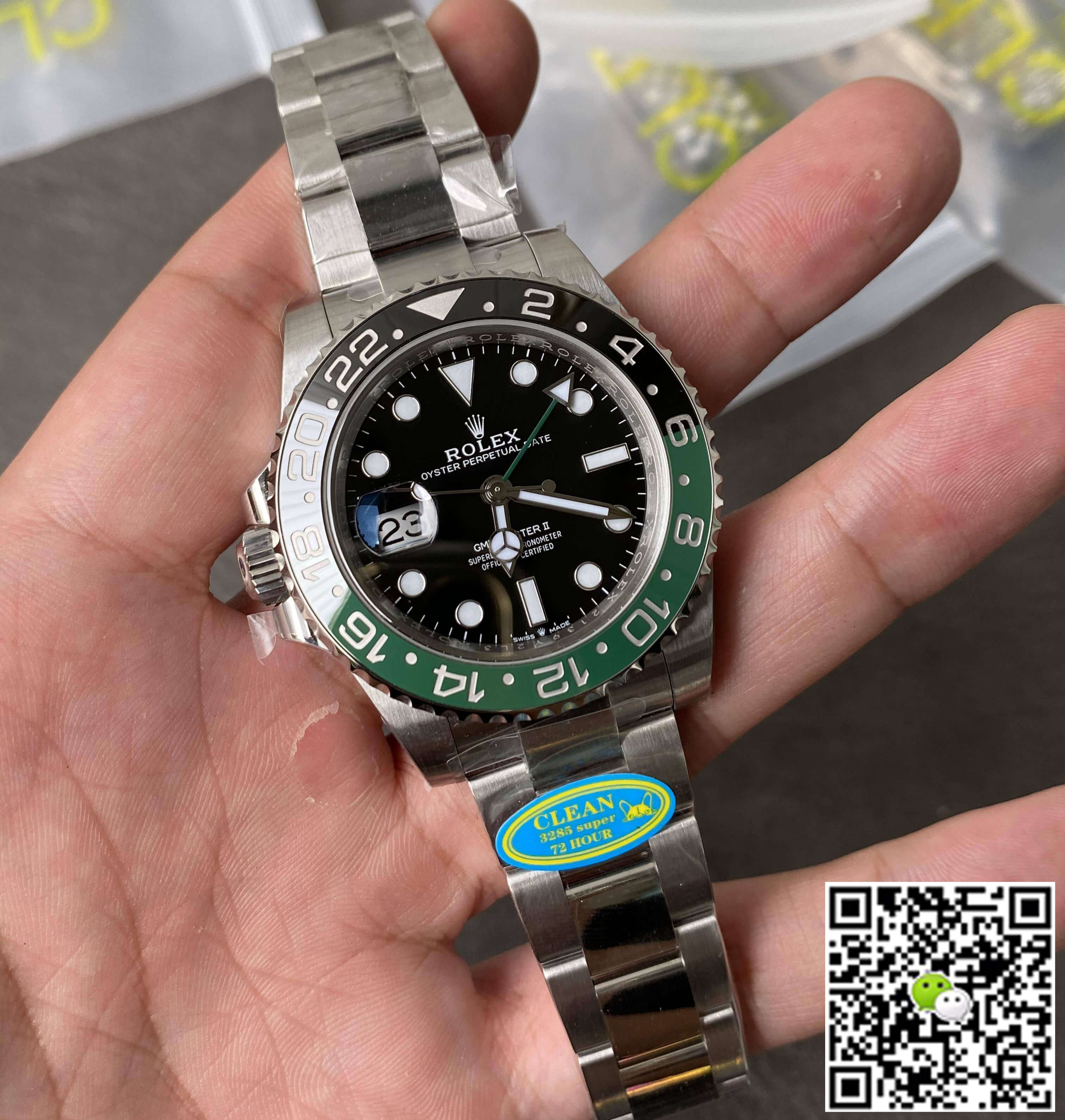 Replica R01ex GMT Master II M126720VTNR-0001 1:1 Best Edition Clean Factory V2 Ceramic Bezel