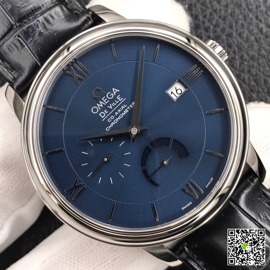 Replica 0me*ga De Ville 424.13.40.21.03.001 1:1 Best Edition ZF Factory Blue Dial
