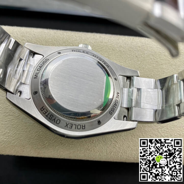 Replica R01ex Milgauss 116400GV AR Factory 1:1 Best Edition Swiss ETA3131 Black Dial