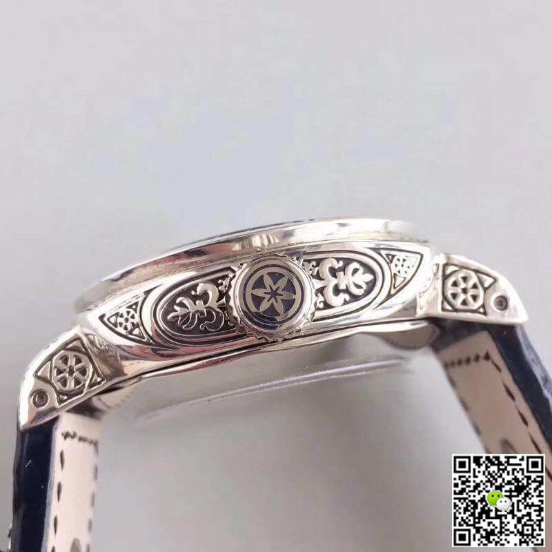 Pa*e*a1 Replica RADIOMIR FIRENZE 1:1 Best Edition Swiss ETA P9000 Black Cowhide Leather Strap