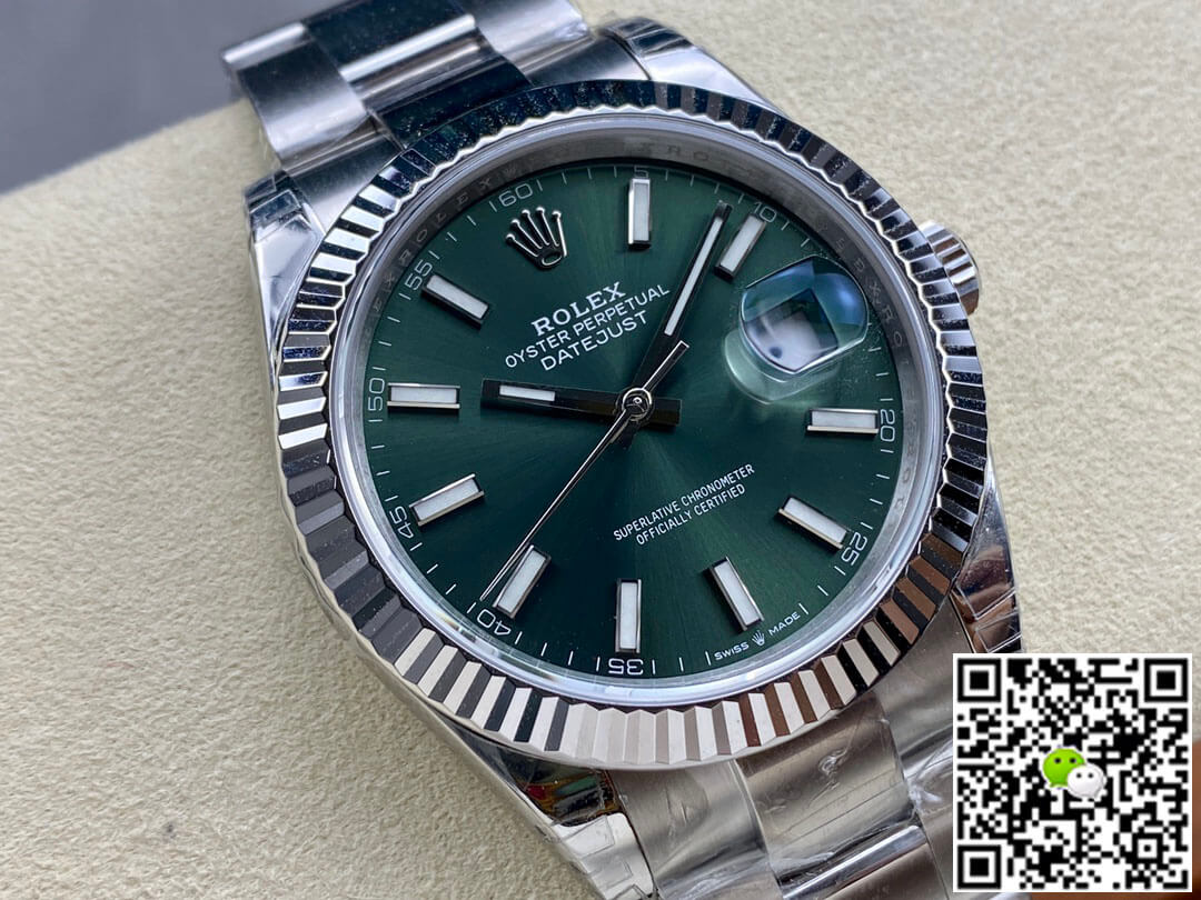Replica R01ex Datejust M126334-0028 1:1 Best Edition VS Factory Green Dial