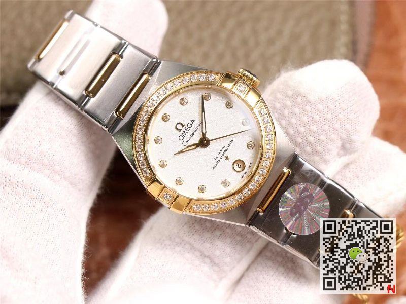 Replica 0me*ga Constellation 131.25.29.20.52.002 1:1 Best Edition 3S Factory V5 White dial Swiss NH05