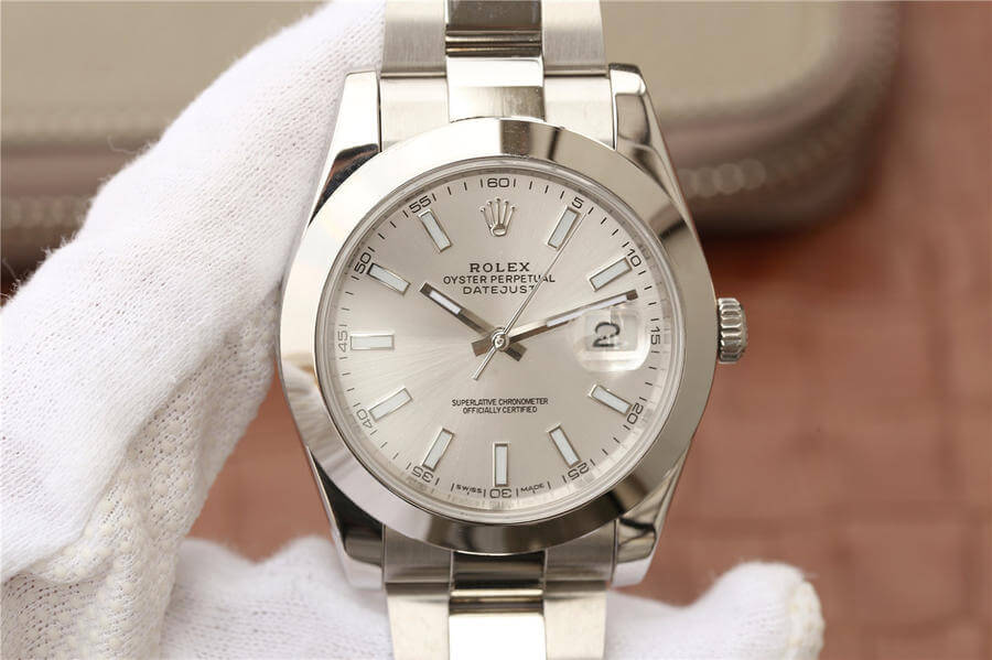 Replica R01ex Datejust M126300-0005 1:1 Best Edition EW Factory White Dial
