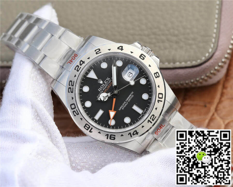 Replica R01ex Explorer M216570-0002 1:1 Best Edition GM Factory V4 Black Dial