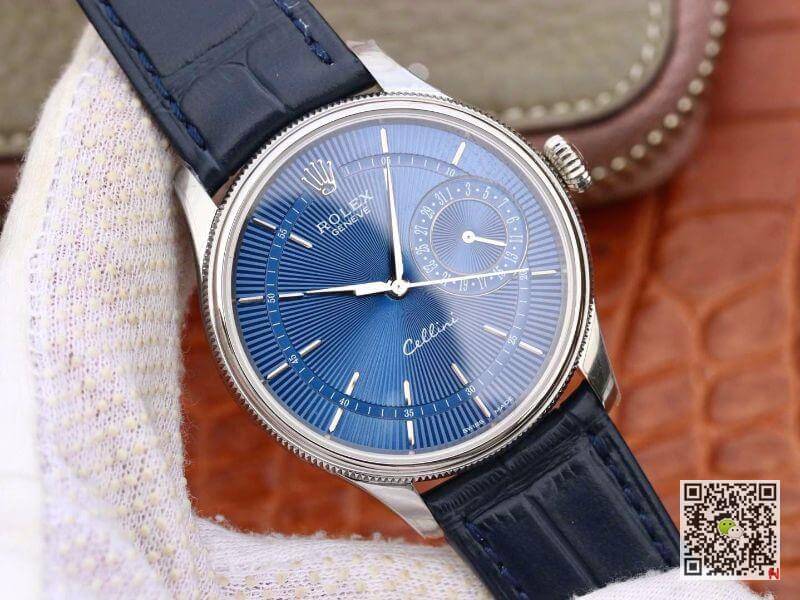 Replica R01ex Celini 50515 MKS Factory Mechanical Watches 1:1 Best Edition Swiss ETA2836 Black Leather Strap